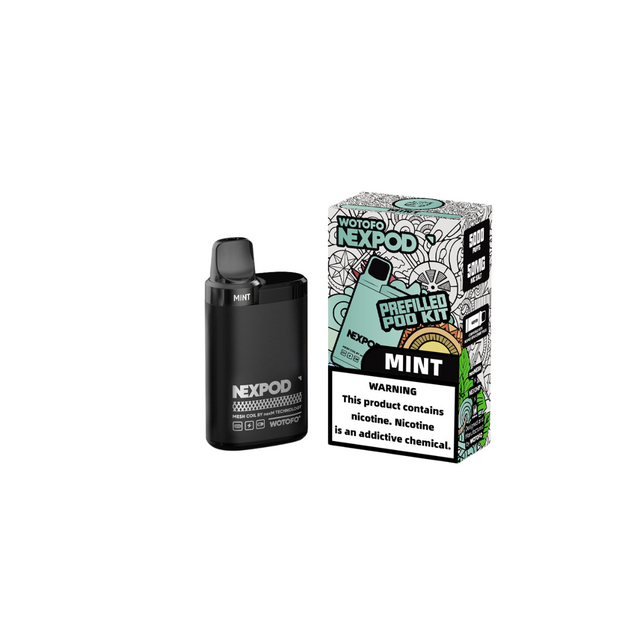 WOTOFO NEXPOD KIT 5000 PUFFS MINT Club Vape WOTOFO NEXPOD KIT 5000 PUFFS MINT Club Vape