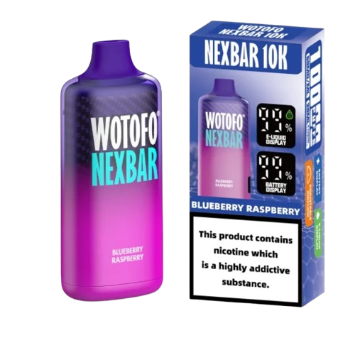 Wotofo Nexbar 10000 Puffs Blueberry Raspberry