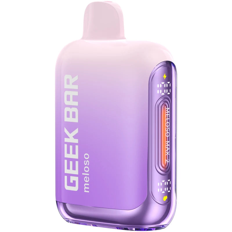 Geek Bar Meloso Max 2 12000 Puffs Grape Ice