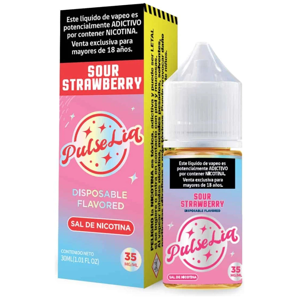 PulseLiq By Geek Bar Sour Strawberry Salt 30ml