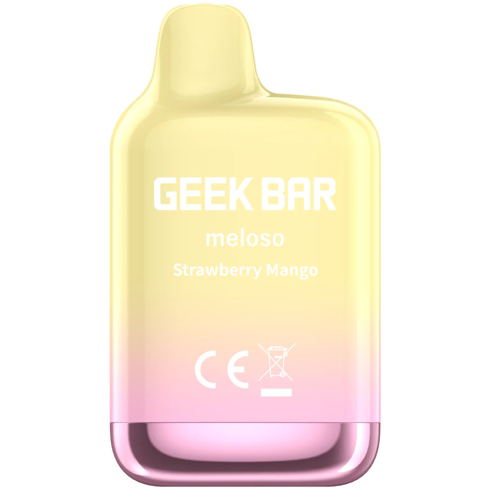 GEEK BAR MELOSO MINI STRAWBERRY MANGO 1500 PUFFS
