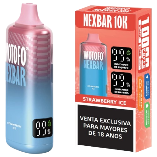 Wotofo Nexbar 10000 Puffs Strawberry Ice