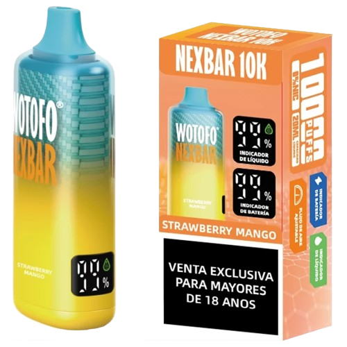 Wotofo Nexbar 10000 Puffs Strawberry Mango