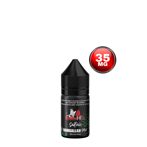 HEAVEN & HELL DAMBALLAH MINT SALTNIC 30ml (25 mg / 35 mg)