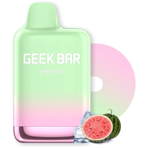 GEEK BAR MELOSO MAX POD 9000 PUFF WATERMELON ICE