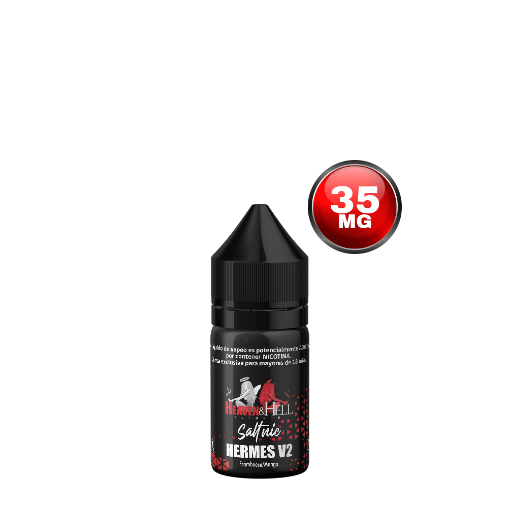 HEAVEN & HELL HERMES V2 SALTNIC 30ml (25 mg / 35 mg)
