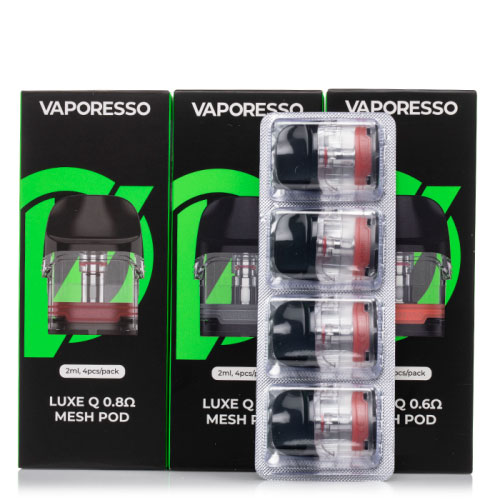 CARTUCHOS VAPORESSO LUXE Q2/SE POD + RESISTENCIA (CAJA)